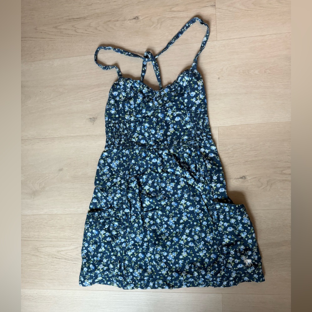 Abercrombie & Fitch Navy Floral Dress